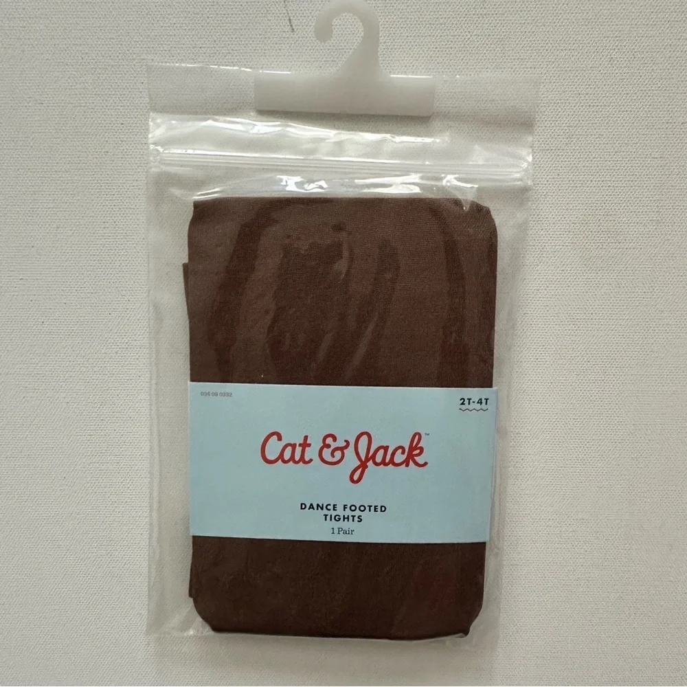 Cat & Jack Dance Footed Tights Size 2T-4T